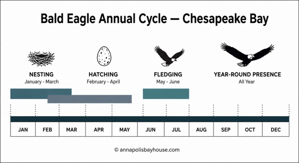 bald eagle annual cycle